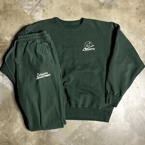 XL Leisure Department Sweatshirt Crew & SweatPants Ski Set